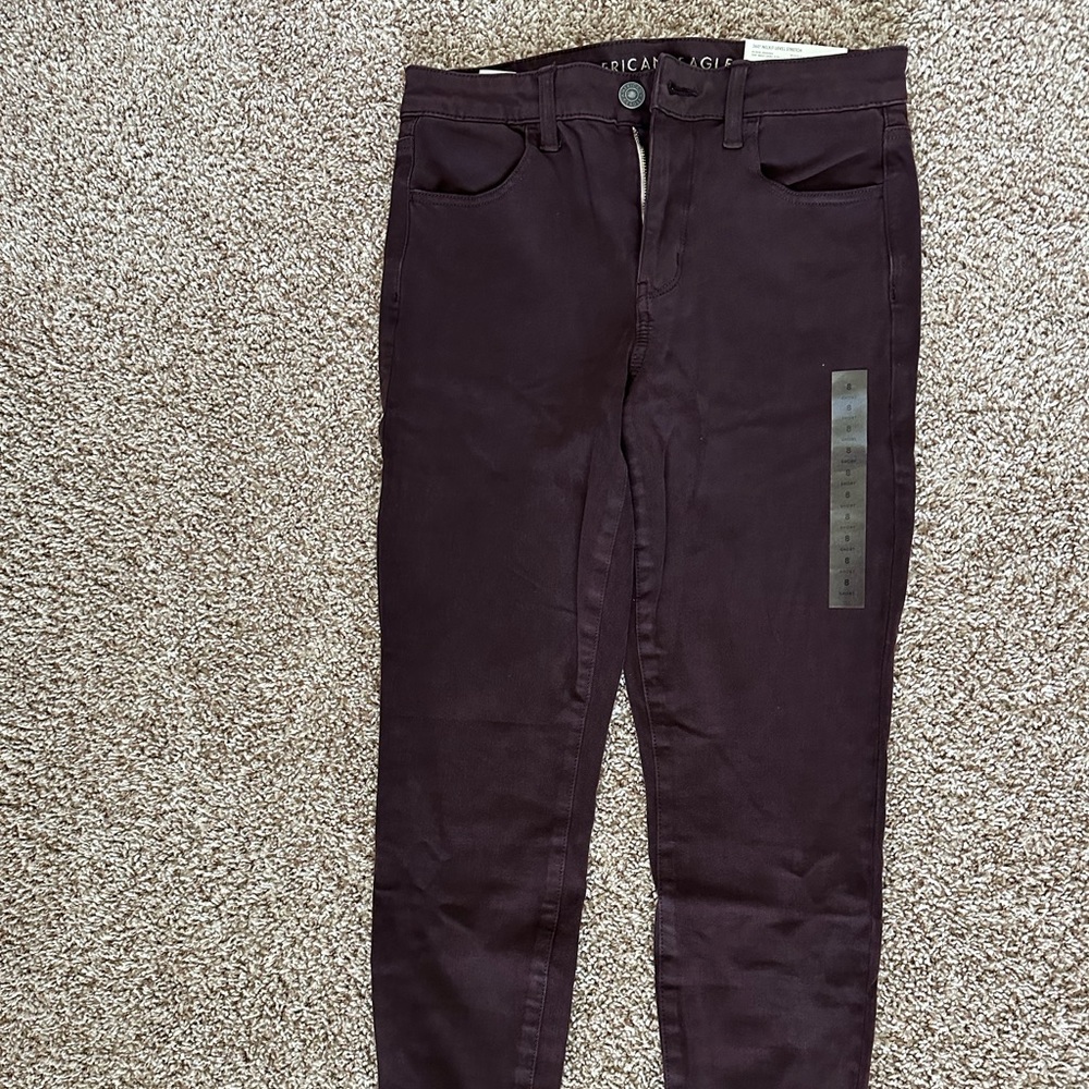 NWT American Eagle Hi-Rise Jegging 360 NE(X)T Level Stretch, Sz 8 Short